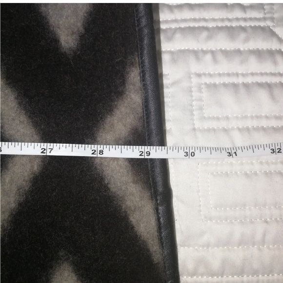 Italian Neutrals Lagenlook Oversized Boiled Wool Diamond Print Coat Size Large - Picture 5 of 8